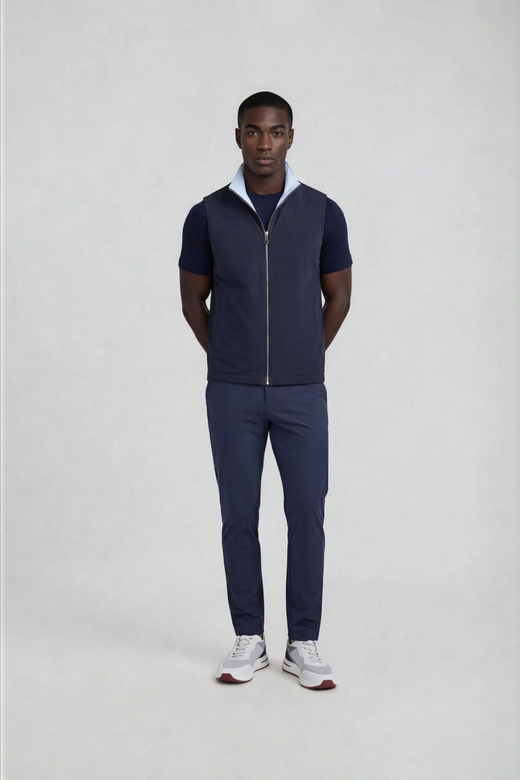 Deep Navy x Sky Blue (T-Shirt)