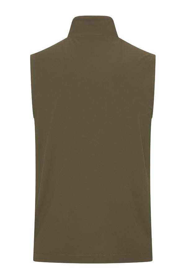 Reversible Gilet Olive Grove X Soft Sand