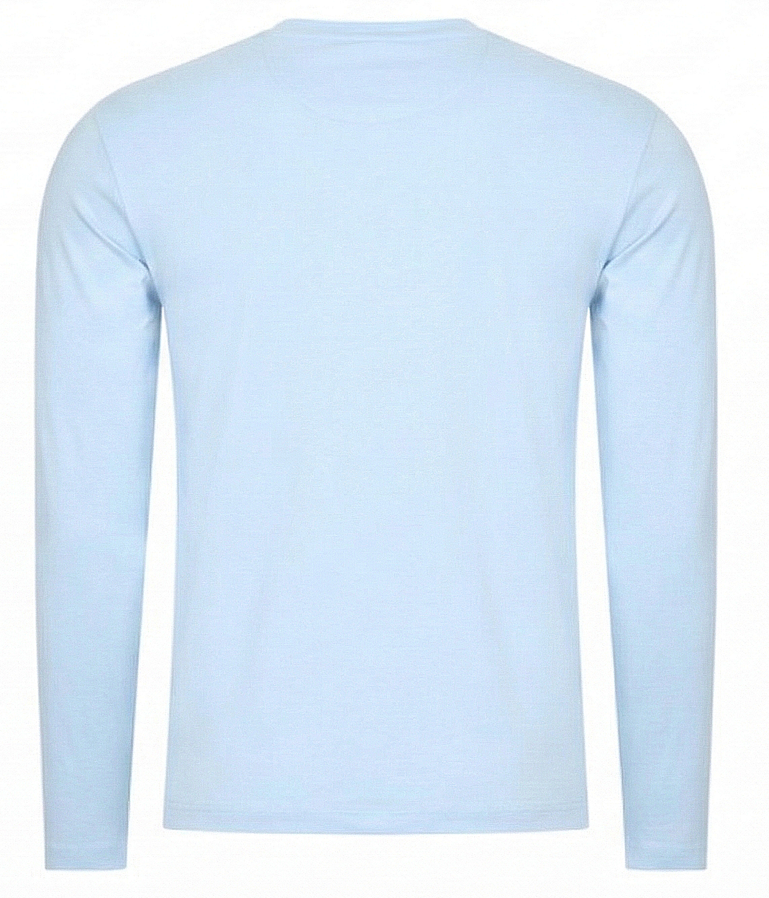 Langarmshirt Himmelblau