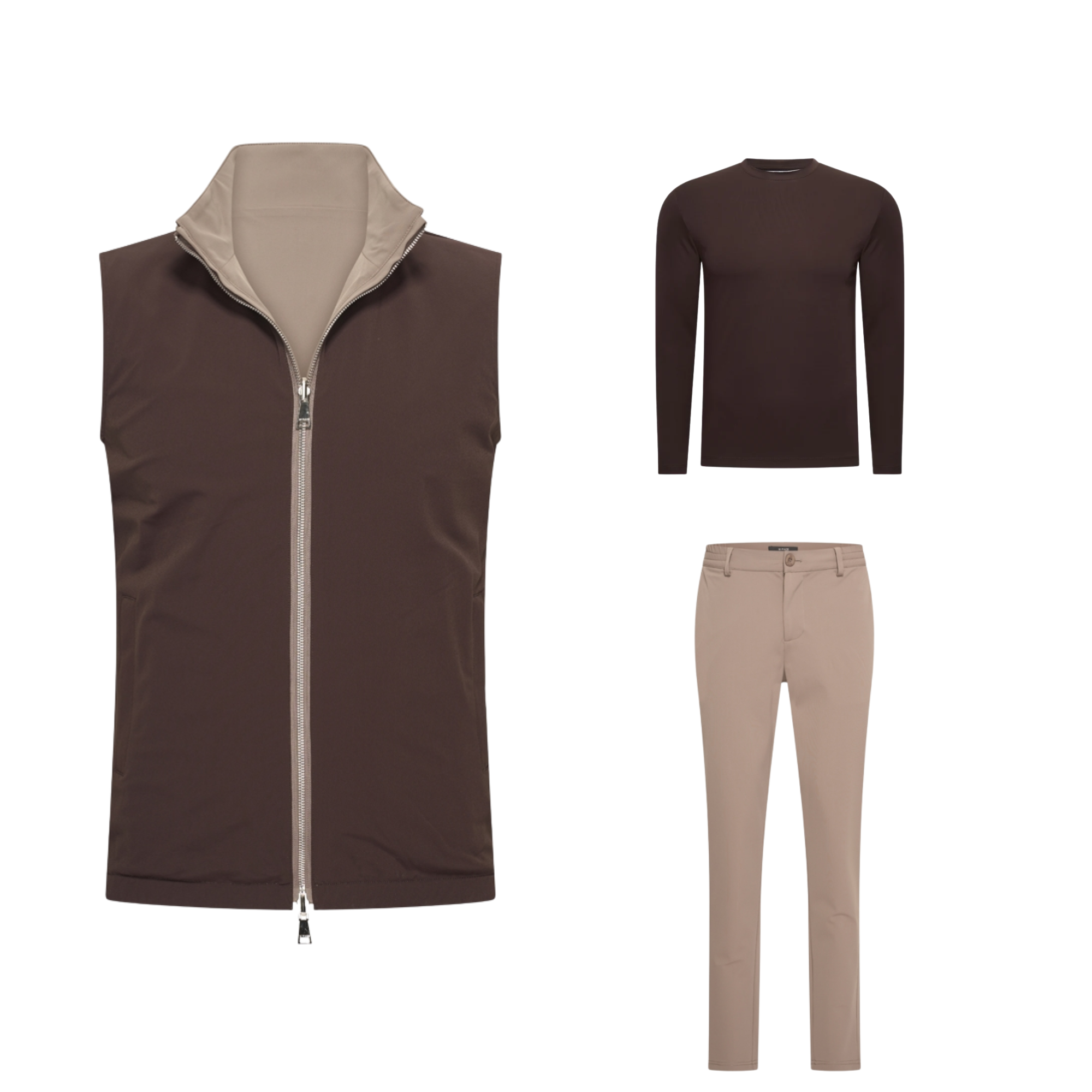 Rich Espresso x Desert Taupe (Longsleeve)
