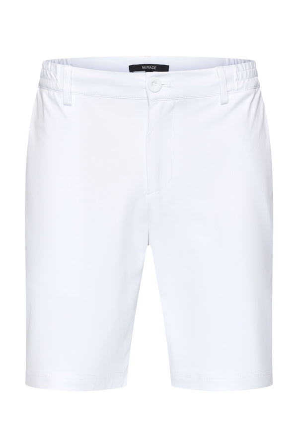 Short bermuda blanc ivoire