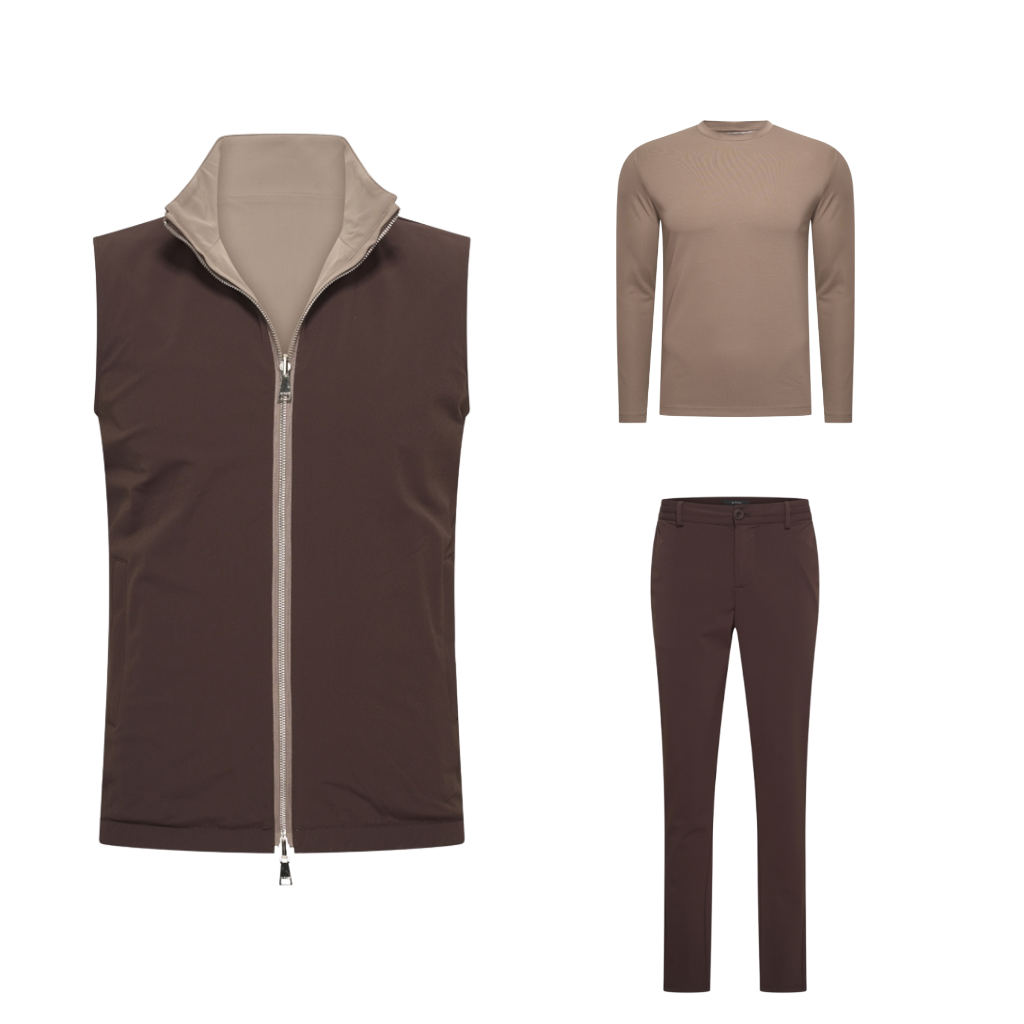 Rich Espresso x Desert Taupe (Longsleeve)