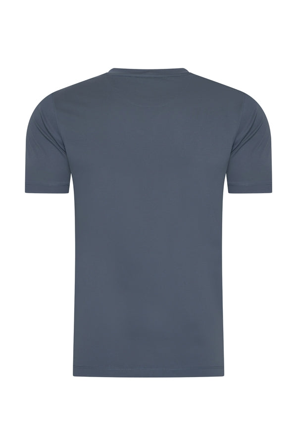 T-Shirt (Shiny) Steel Blue