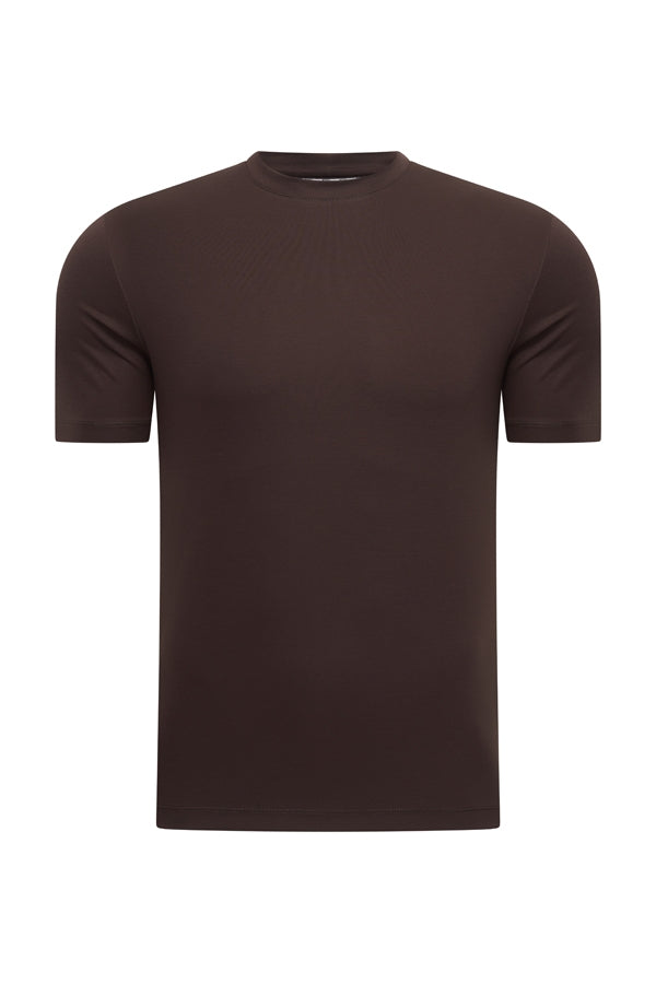 T-Shirt (Shiny) Rich Espresso